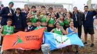Neuquén volvió a gritar campeón de beach handball en los Juegos Evita 