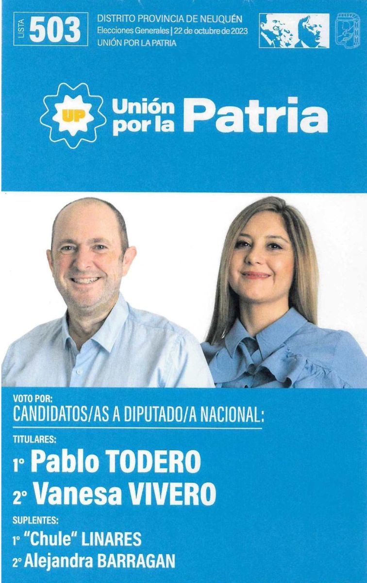 Las listas de candidatos a Diputados por Neuquén y dónde votarán