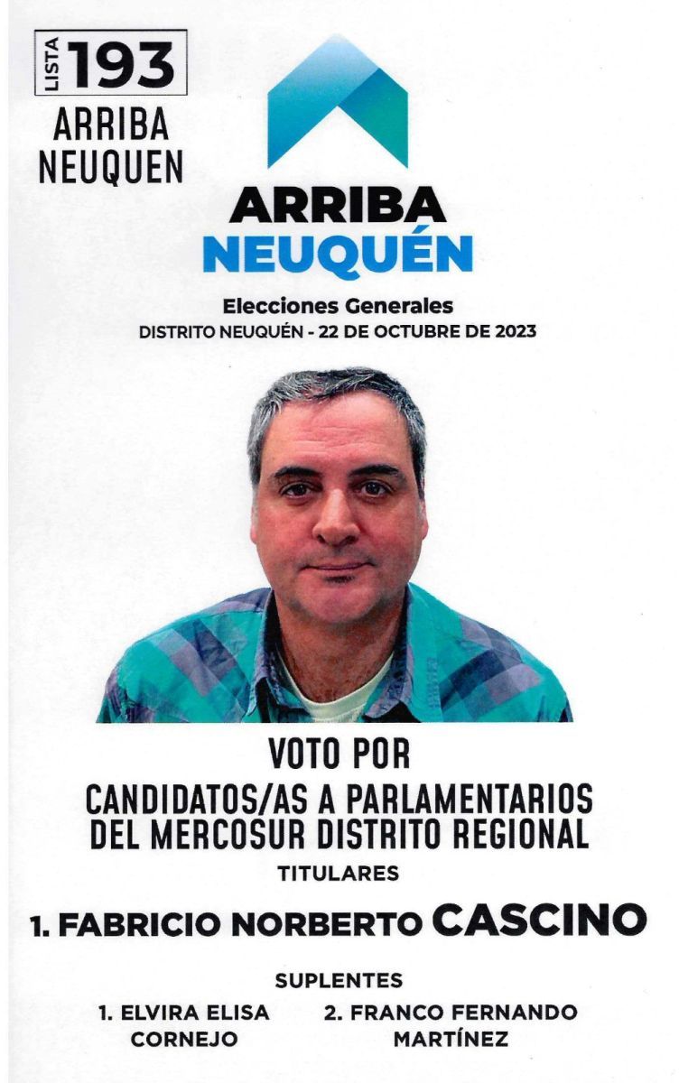 Las listas de candidatos a Diputados por Neuquén y dónde votarán