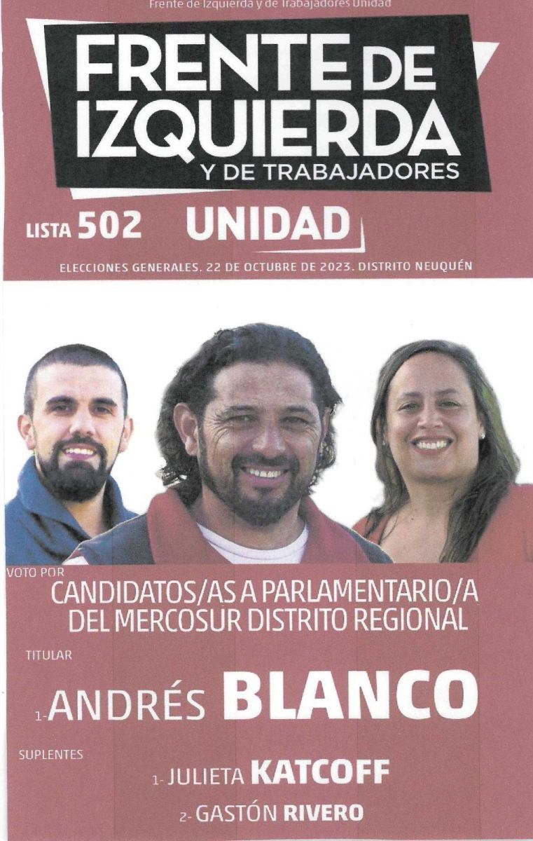 Las listas de candidatos a Diputados por Neuquén y dónde votarán