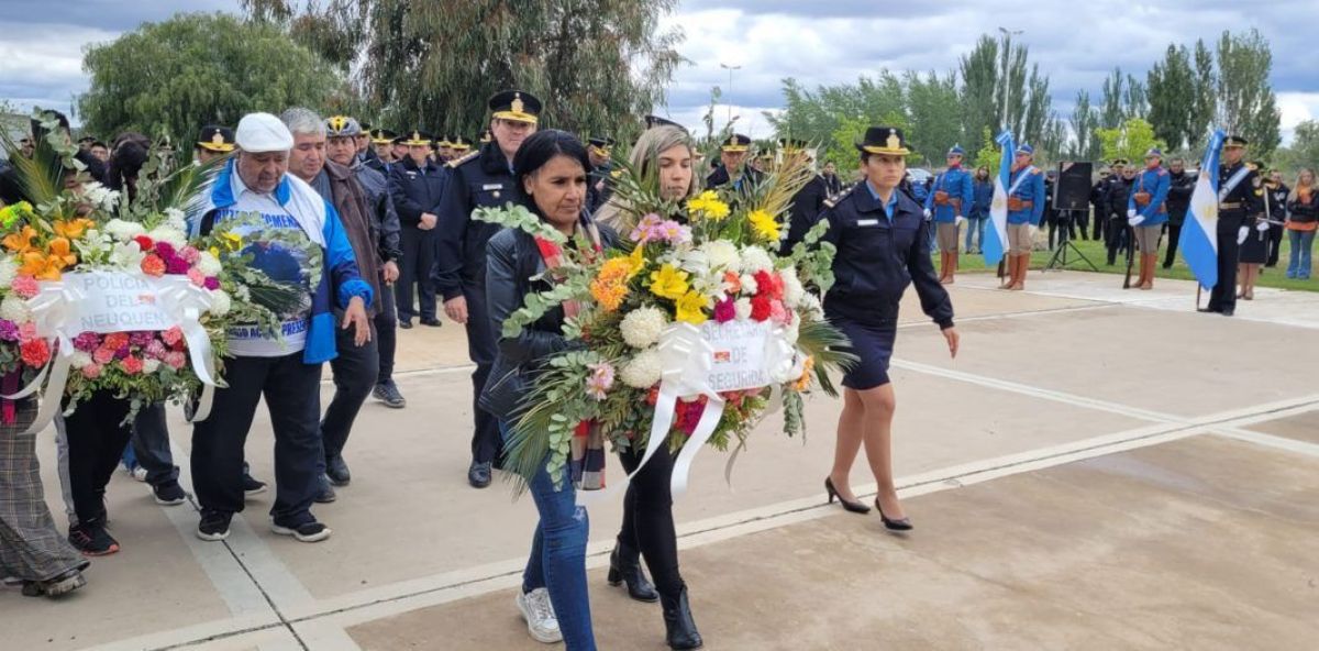 Rindieron homenaje a policías caídos en servicio