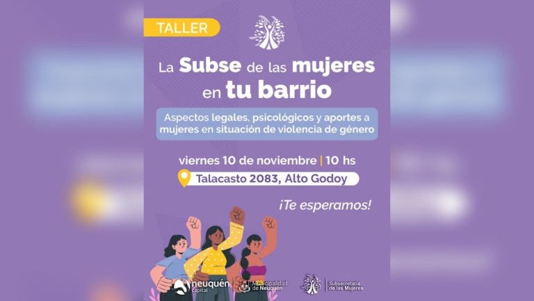 Mañana Ofrecerán Un Taller Llamado: “La Subse De Las Mujeres En Tu ...