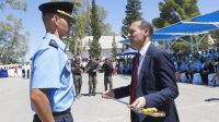 Gutiérrez encabezó el acto egreso de Oficiales Ayudantes de la Policía