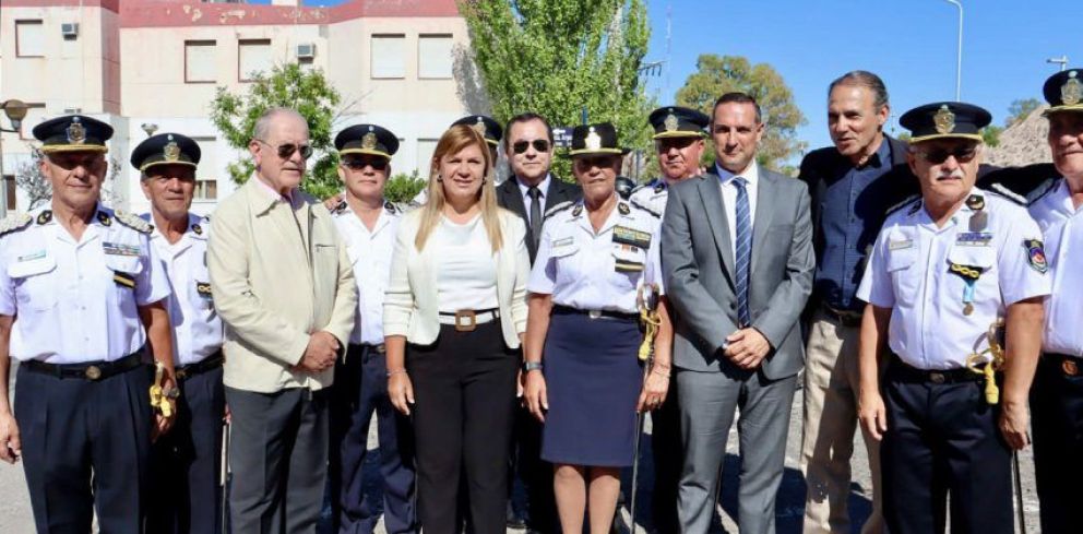 Ruiz y Nicolini encabezaron un homenaje a antiguos Policías del Territorio