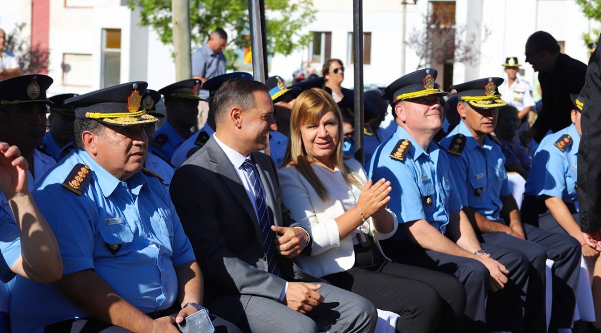 Ruiz y Nicolini encabezaron un homenaje a antiguos Policías del Territorio