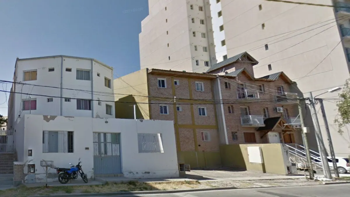 La esquina de Pehuen y Colonia Alemana, Barrio Santa Genoveva de Neuquén