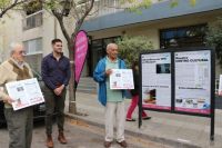 La Municipalidad inauguró el nuevo hito “Periodistas” en el marco de la Semana de la Memoria