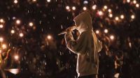 Tini Stoessel suspendió un show por el mal tiempo y les regaló una canción bajo la lluvia a sus fanáticos