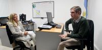 Ortiz Luna se reunió con el director nacional del Servicio de Manejo del Fuego
