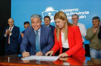 Figueroa encabezó el lanzamiento del nuevo plan habitacional de Neuquén