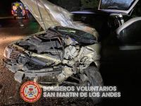 Murió un joven de 25 años en un choque frontal en San Martin de los Andes