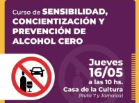 La semana que viene comienza el curso de "Alcohol Cero" en Centenario