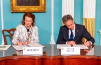 Argentina y Estados Unidos firmaron un acuerdo que profundiza la alianza estratégica