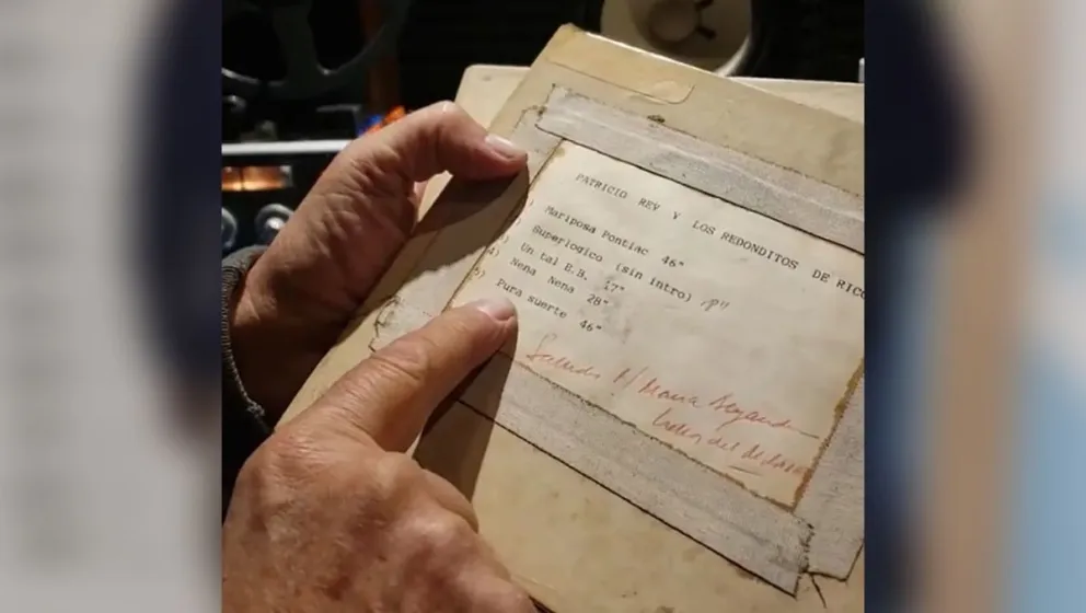 Lalo Mir mostró un disco con grabaciones inéditas de Los Redondos