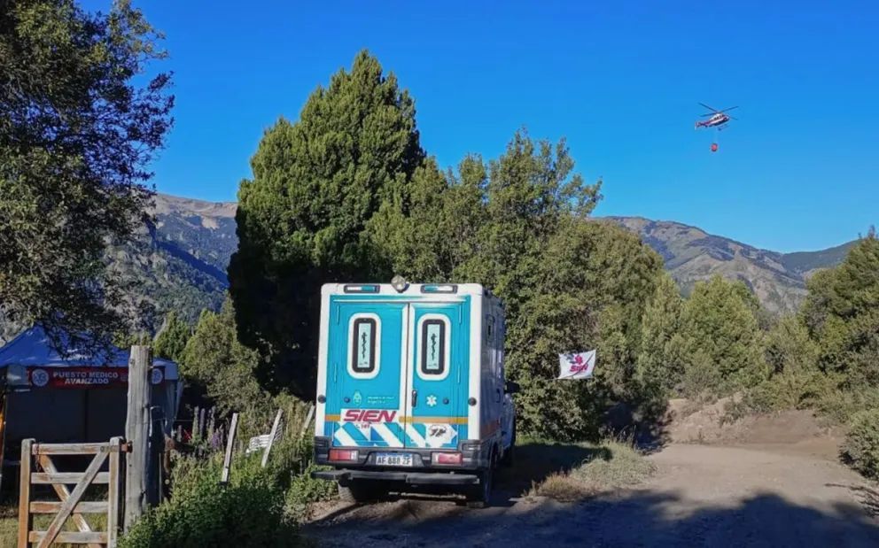 Está controlado el incendio en Meliquina