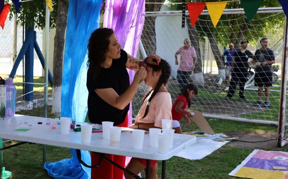 Jornada recreativa: 70 niñas y niños con medidas de protección disfrutaron en Plottier