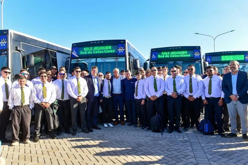 Neuquén suma 30 unidades a la flota de COLE más nueva del país