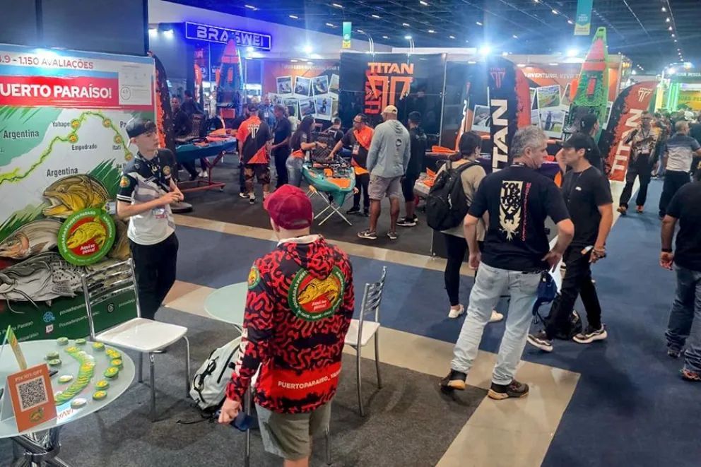 Neuquén participó de la Feria de Pesca más grande de Latinoamérica en Brasil