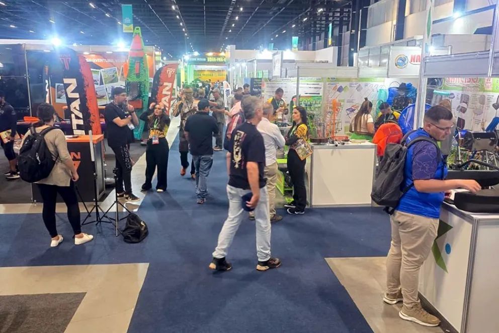 Neuquén participó de la Feria de Pesca más grande de Latinoamérica en Brasil