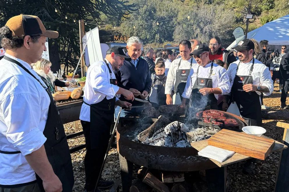 Figueroa: “De norte a sur, de este a oeste, está presente la cocina neuquina”