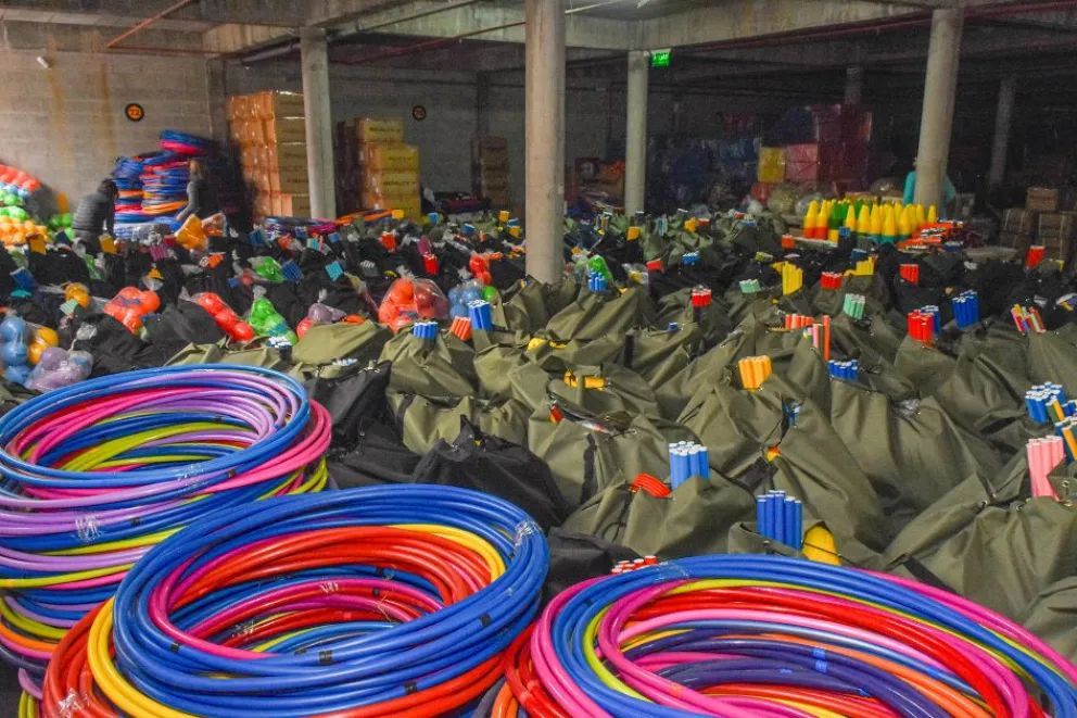 Etapa final de entrega de material didáctico a escuelas de la provincia