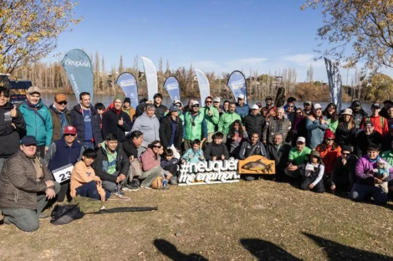 Con gran participación se realizó el 8° Torneo de Pesca de Carpa