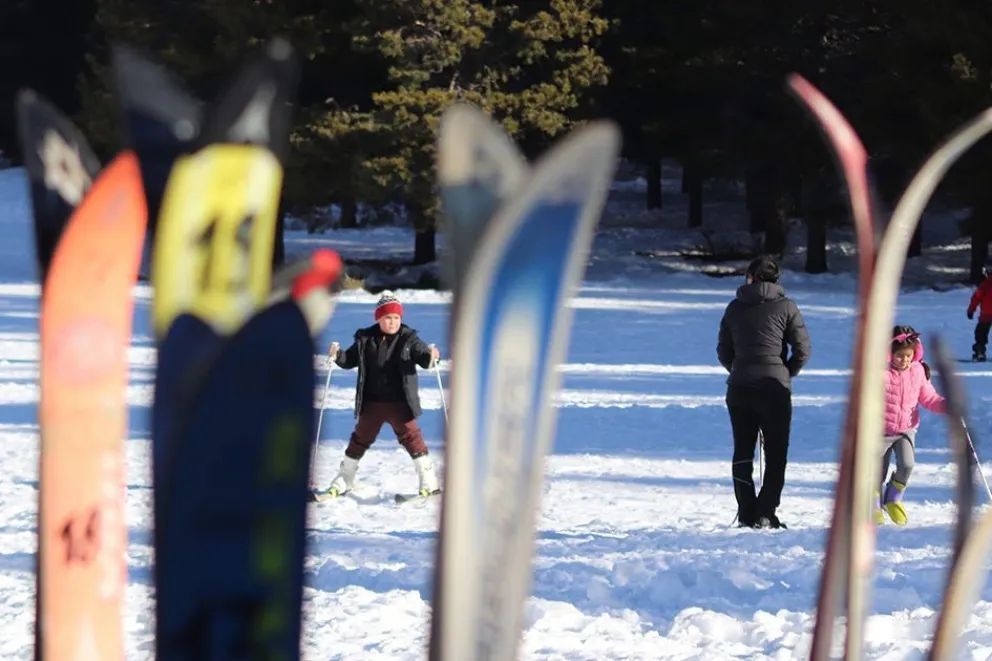 Abre este finde el parque de nieve de Andacollo