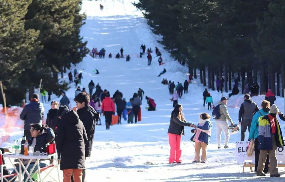 Abre este finde el parque de nieve de Andacollo