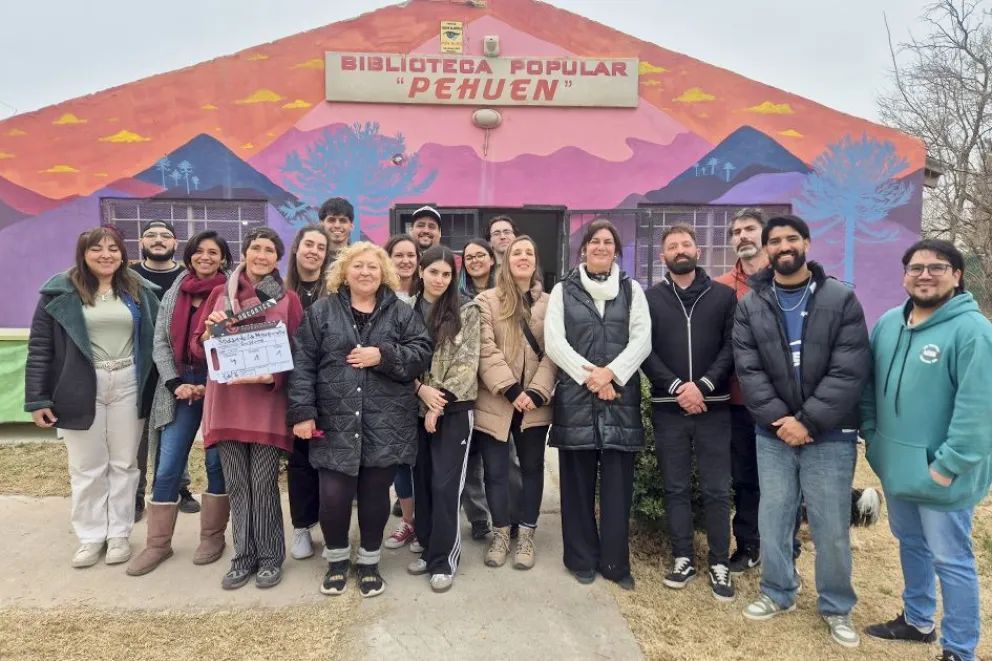 Vecinos de Alta Barda filmaron su primer cortometraje