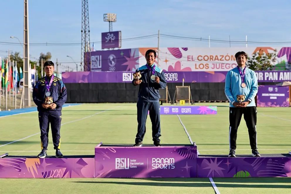 El neuquino Esteban Silva logró la medalla de bronce en Paraguay