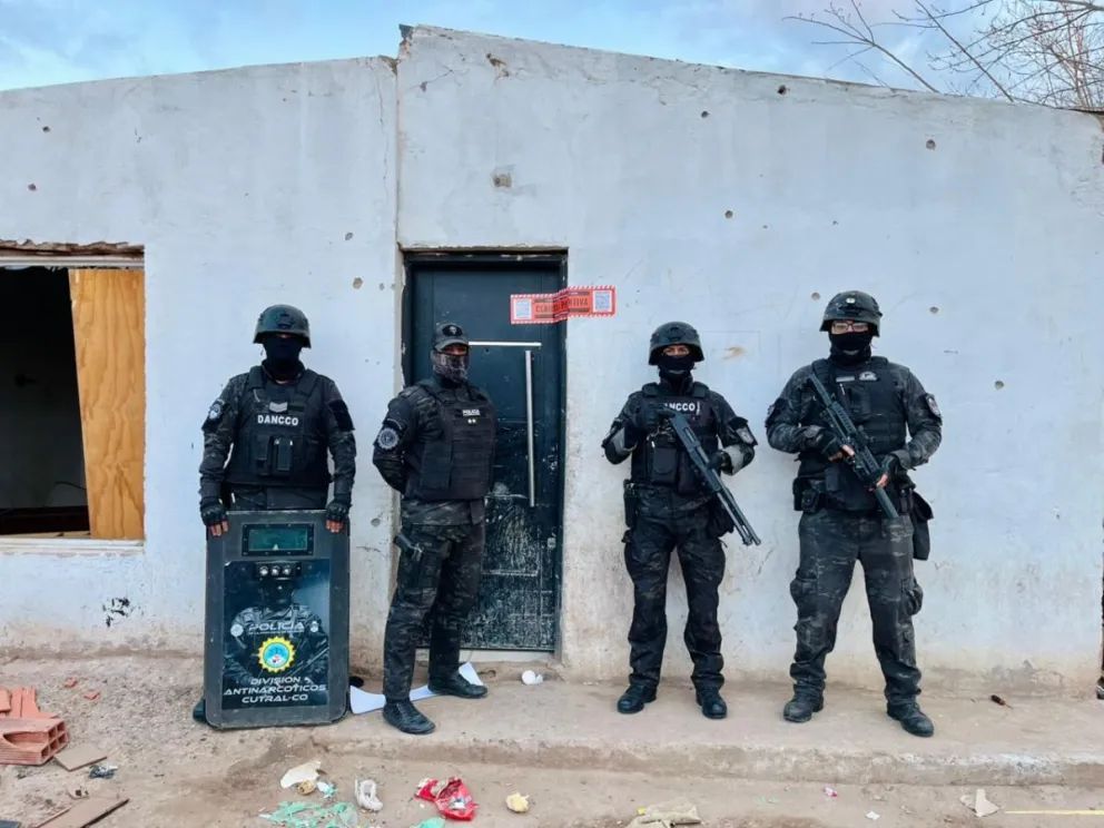 Clausuraron un "aguantadero reincidente" de venta de drogas en Cutral Co