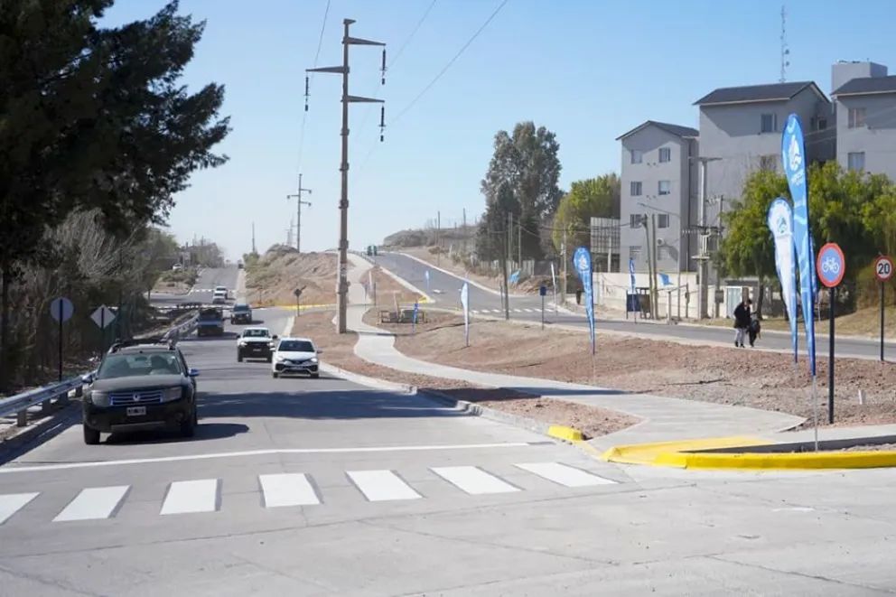 Neuquén de los 15 minutos: Gaido y Figueroa inauguraron la nueva Av. Soldi