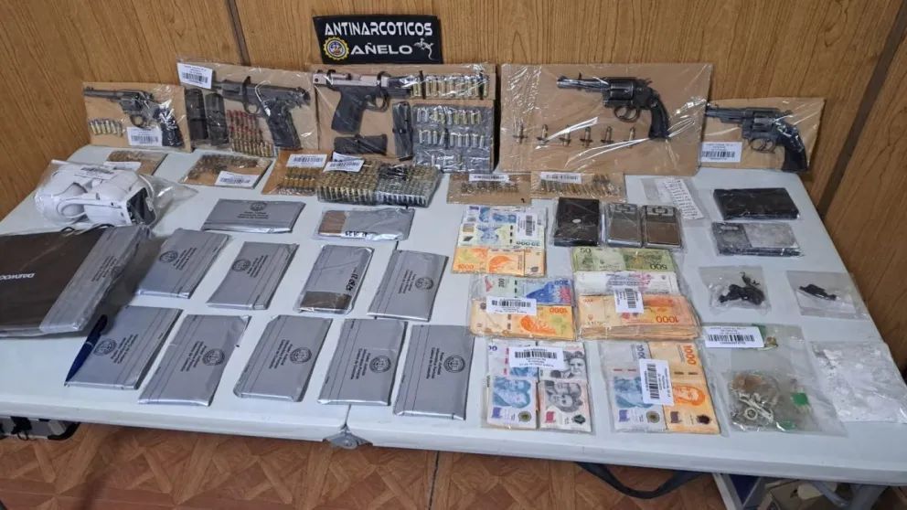 Nuevo golpe al narcotráfico en Rincón de los Sauces 