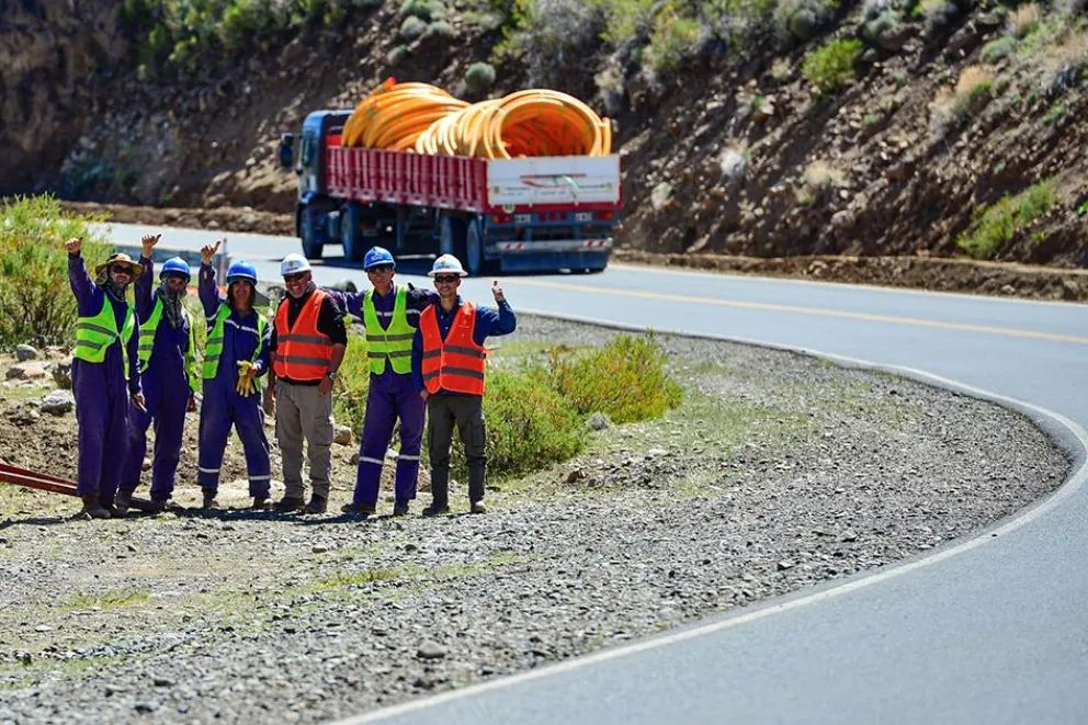Avanza la red de gas desde Cayanta hasta Villa del Nahueve