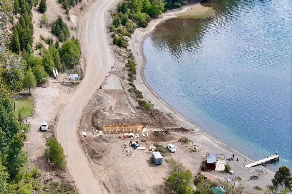 Retomaron las obras en la ruta provincial 23 entre Aluminé y Villa Pehuenia