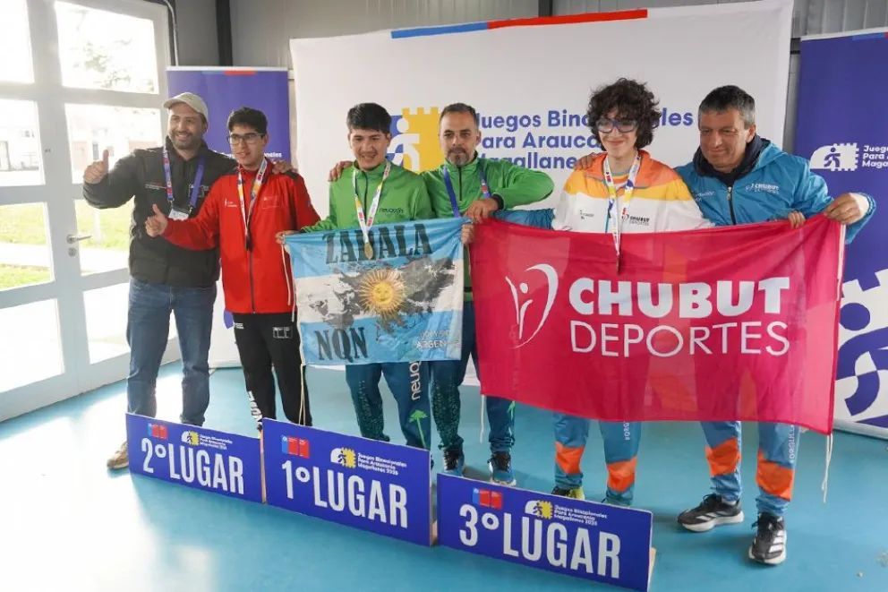 Gran actuación de Neuquén en los Juegos Para Araucanía de Chile