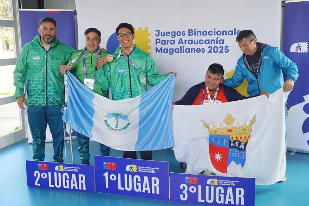 Gran actuación de Neuquén en los Juegos Para Araucanía de Chile