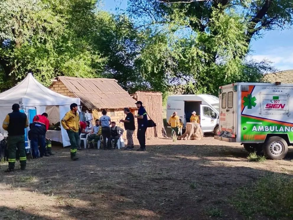 Cerro Caicayén: el foco está contenido y no hay peligro en este momento