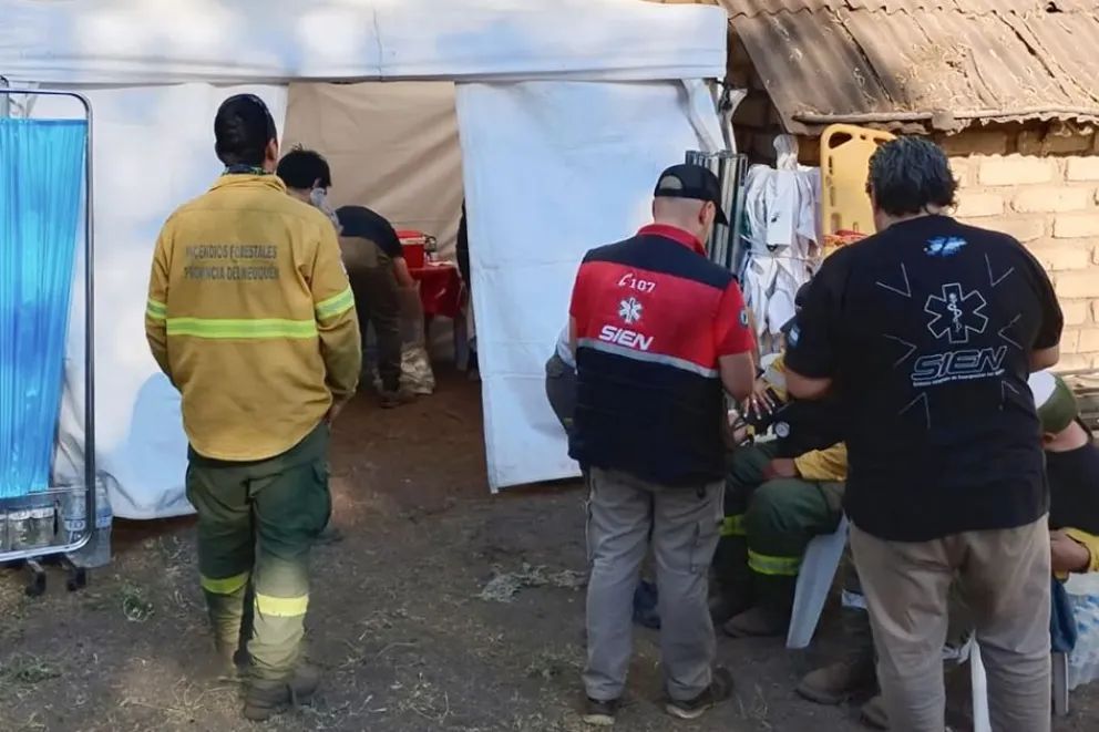 Cerro Caicayén: el foco está contenido y no hay peligro en este momento