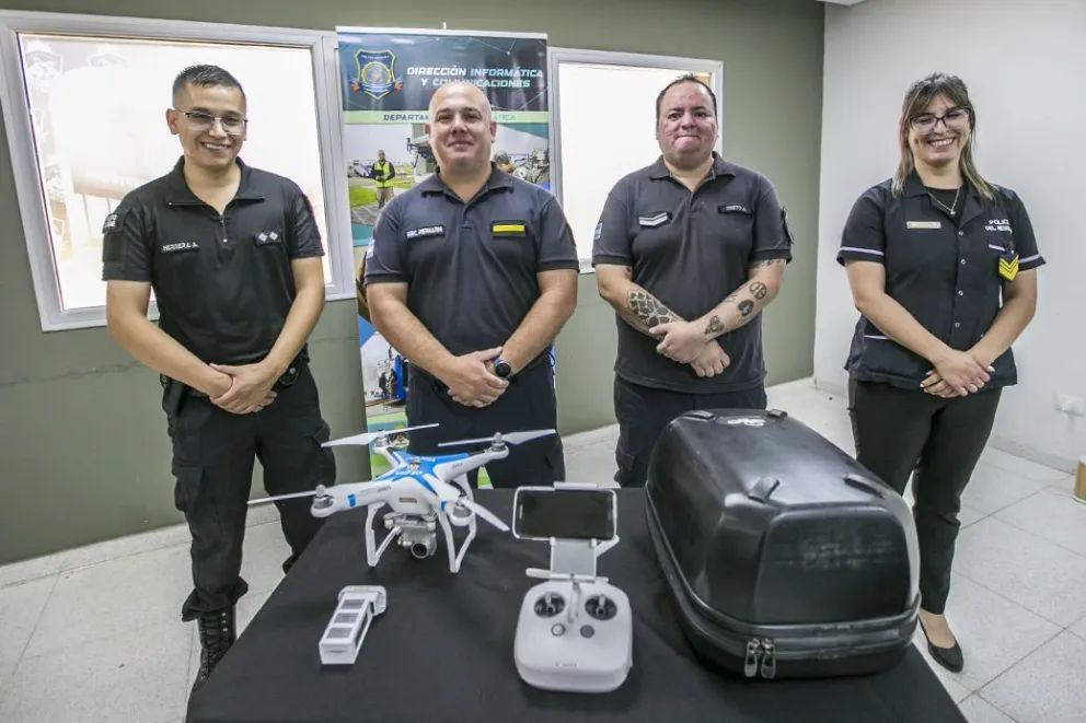 La Provincia consolida su flota de drones y suma pilotos para operaciones en todo el territorio