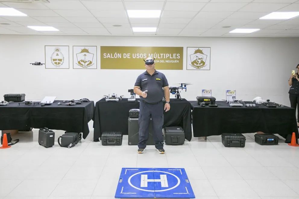 La Provincia consolida su flota de drones y suma pilotos para operaciones en todo el territorio