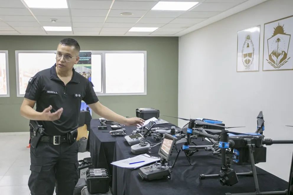 La Provincia consolida su flota de drones y suma pilotos para operaciones en todo el territorio