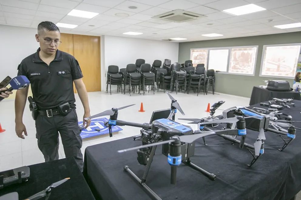 La Provincia consolida su flota de drones y suma pilotos para operaciones en todo el territorio