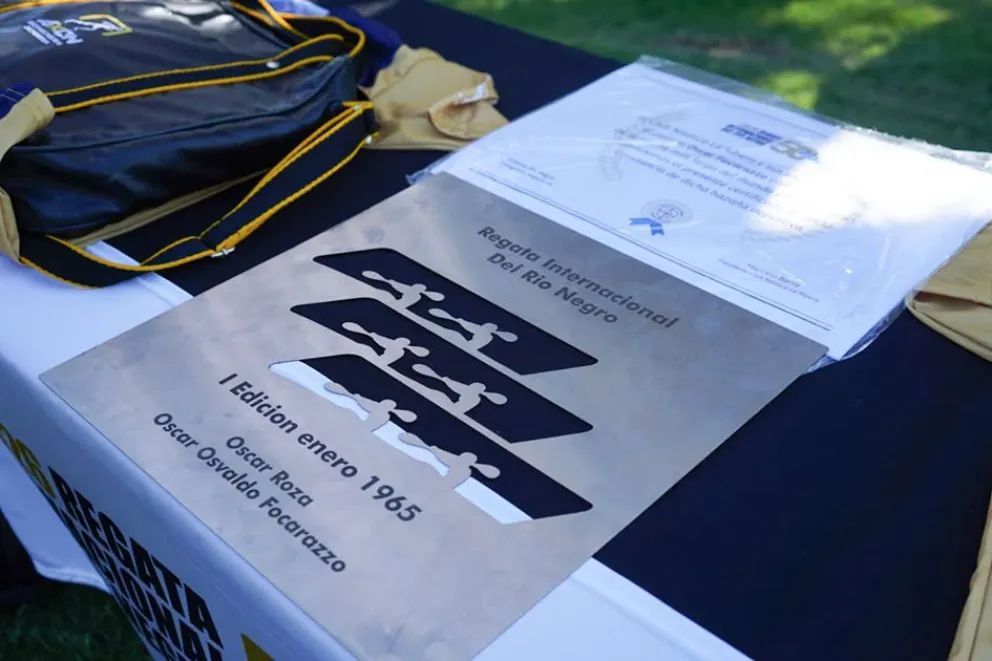 Presentaron la 50° edición de la Regata del Río Negro