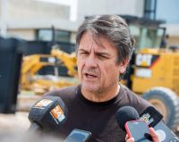 Gaido recorrió Rincón del Río y celebró el importante avance de las obras de asfalto y pluviales 