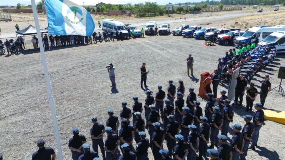 Presentaron en Las Lajas el operativo de control aéreo y terrestre de la Cordillera