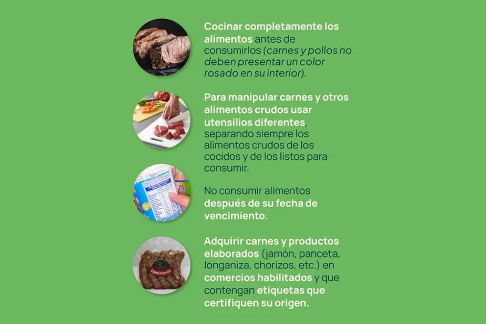 Comer sin riesgos: enfermedades prevenibles y claves para evitarlas