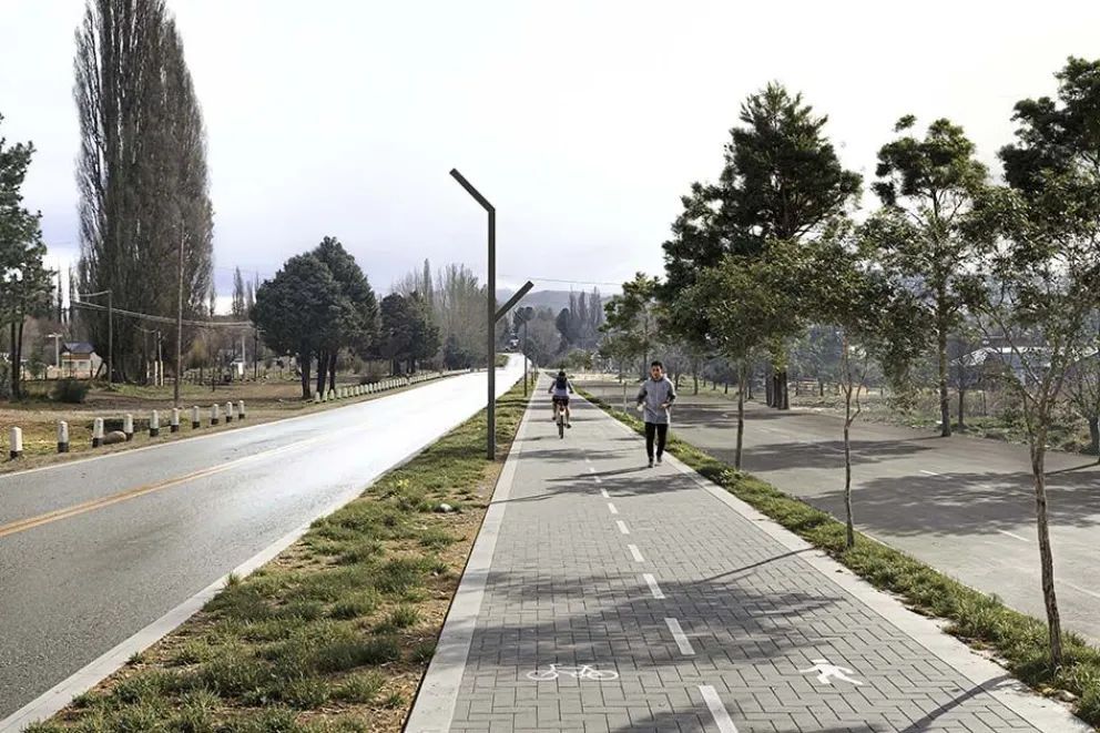 El COPADE presentó el proyecto ejecutivo del parque ribereño de Aluminé