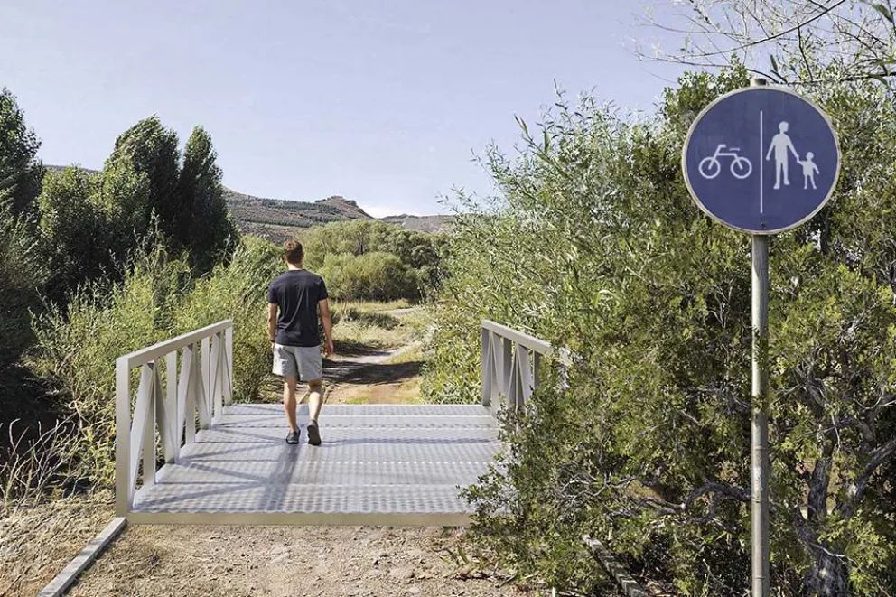 El COPADE presentó el proyecto ejecutivo del parque ribereño de Aluminé
