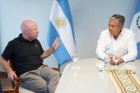 Campus de Tecnificación de Fútbol: Figueroa recibió a Carlos Mac Allister en Neuquén